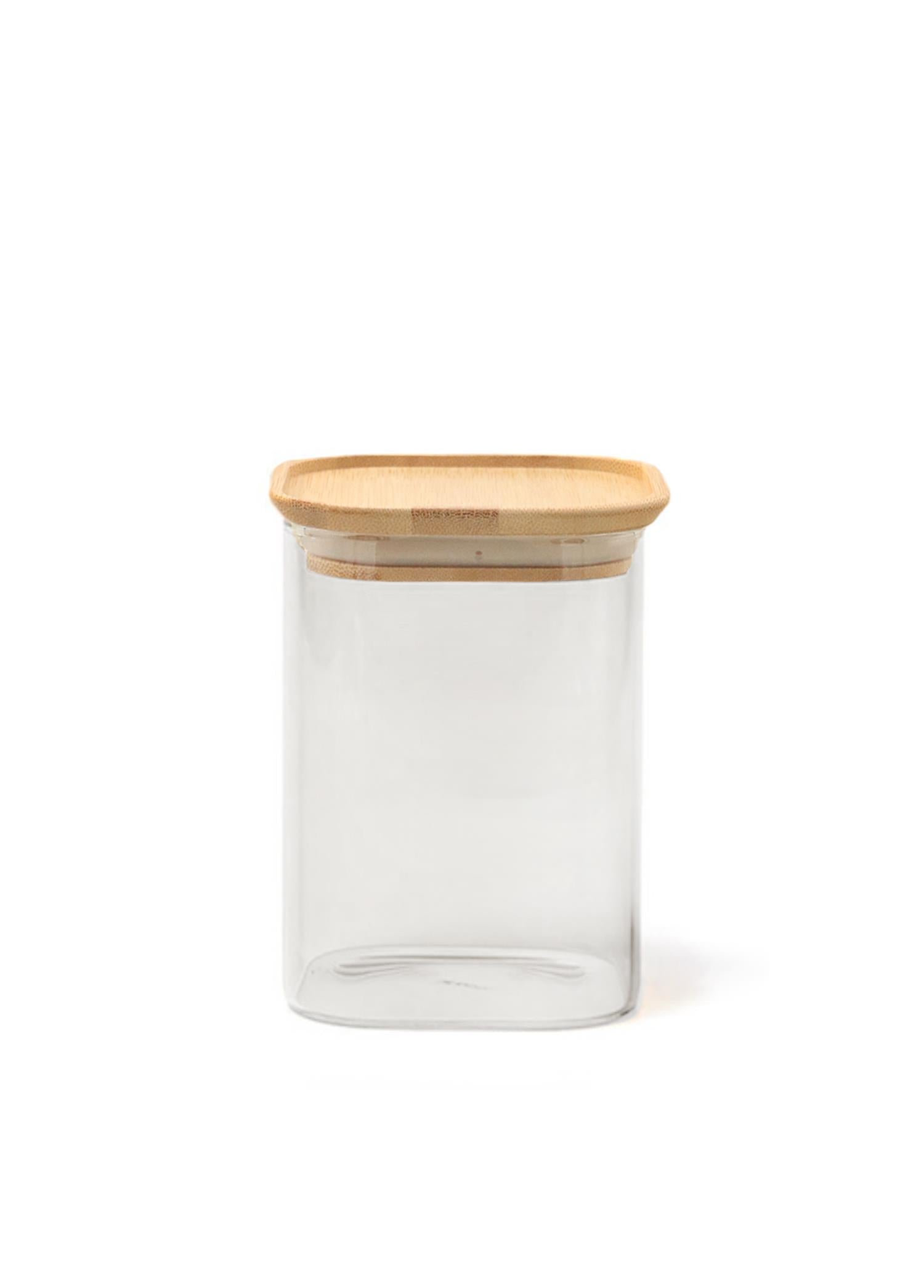 Transparent Glass Storage Container 1.1 Lt