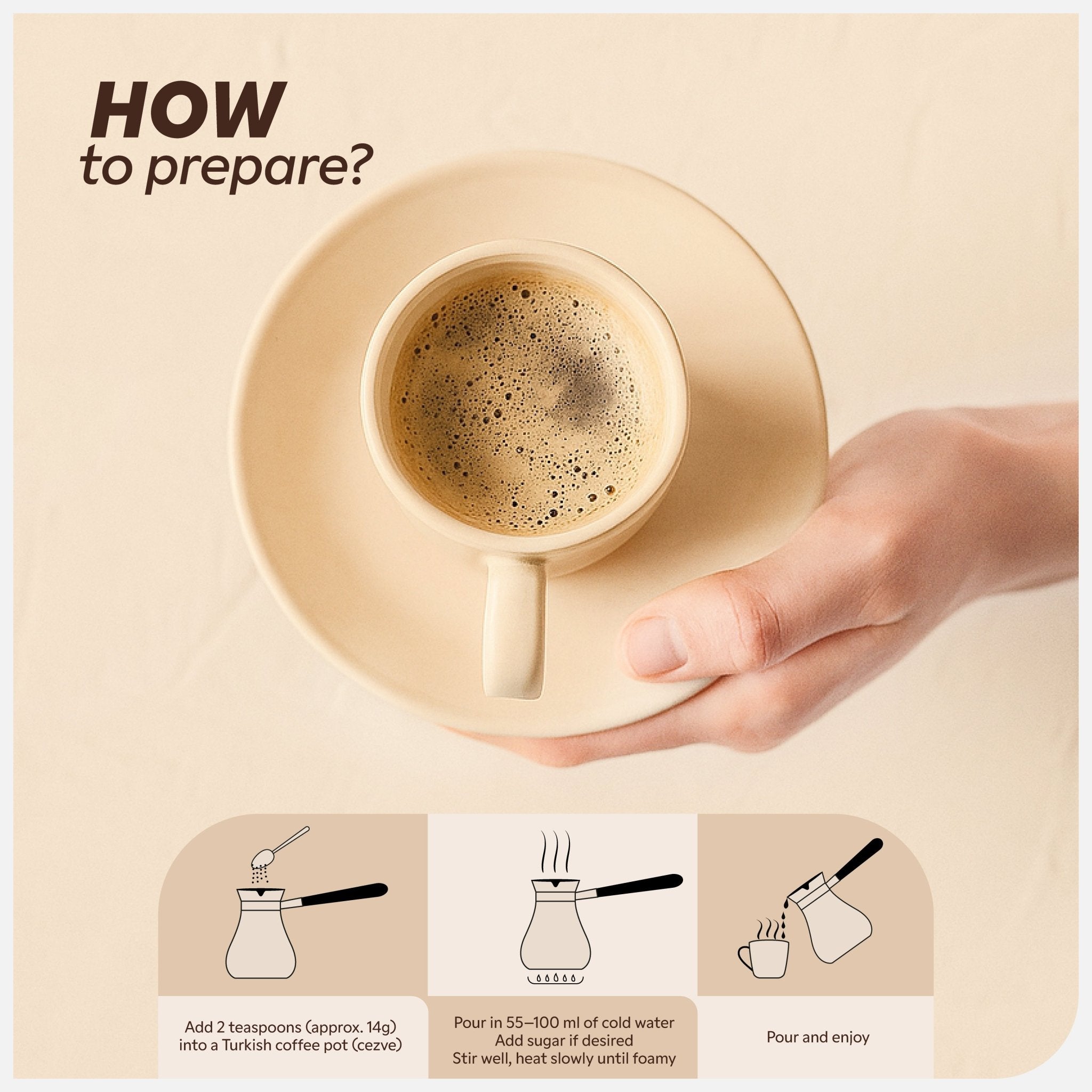 Şekeroğlu Minnettar Dibek Coffee 165 gr – Traditional Stone - Ground Turkish Coffee with Carob, Turpentine Pistachio, and Spices - Exporgin - Global Shopping Site