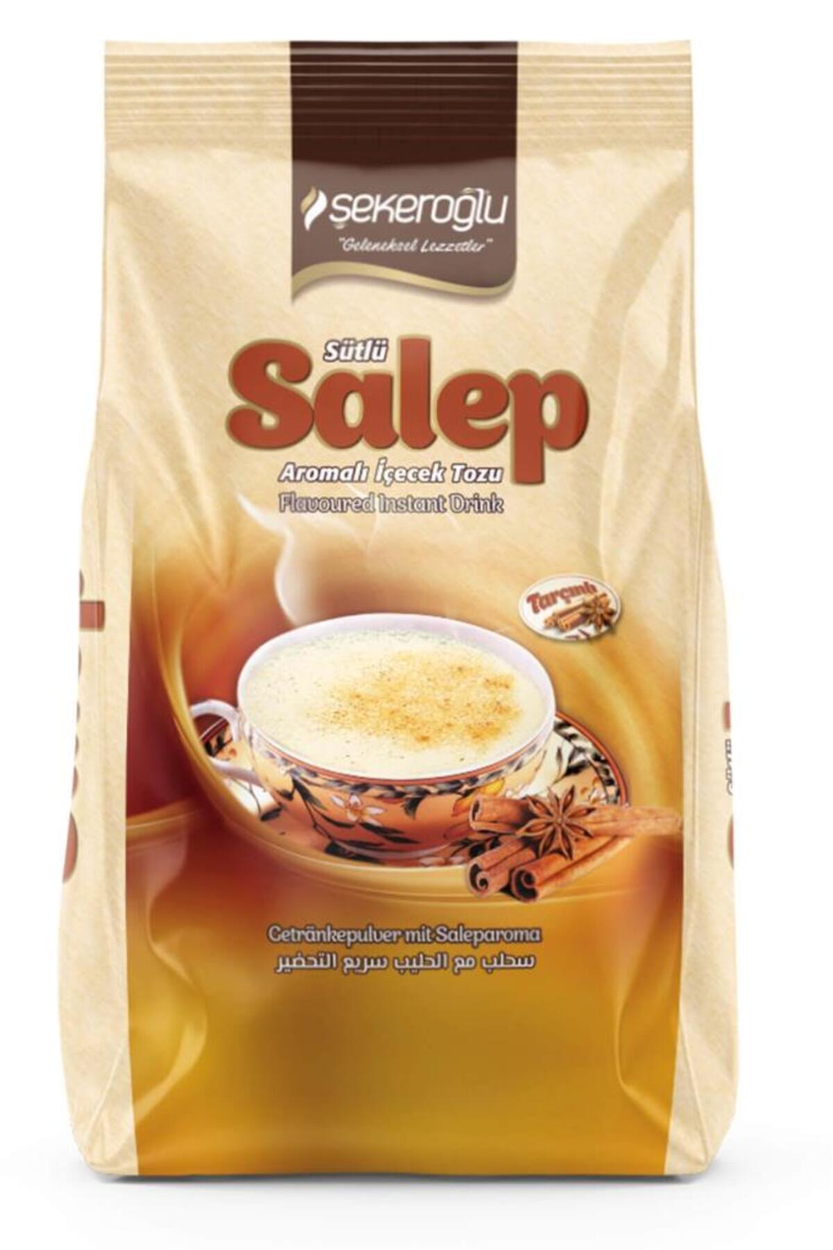 Şekeroğlu Minnettar Milky Salep 1000 gr – Traditional Salep Powder with Natural Orchid Flavor - Exporgin - Global Shopping Site
