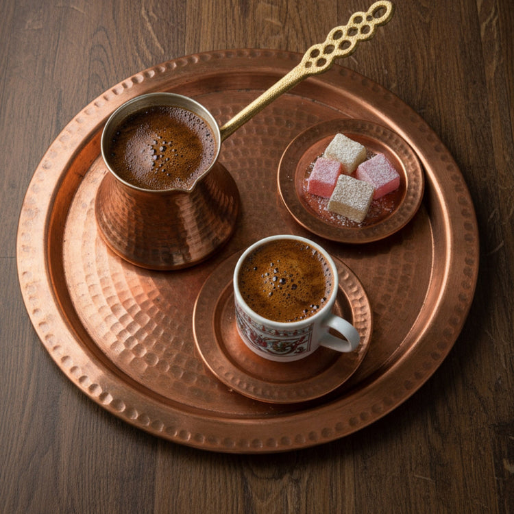 Turkish Gourmet Box gift set with Turkish Delight, Coffee, Baklava, and Dubai Chocolates