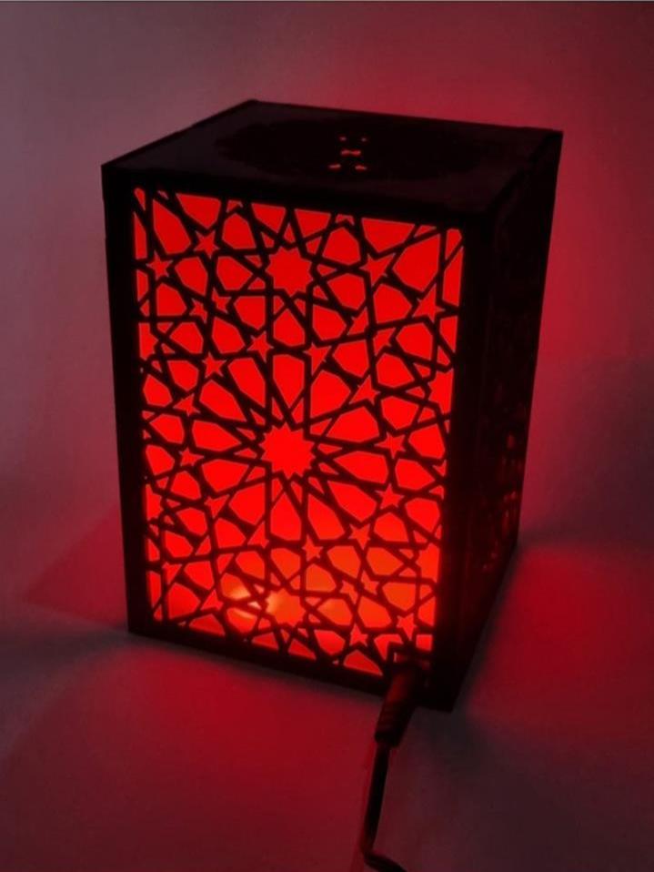 Seljuk Motif Night Lamp