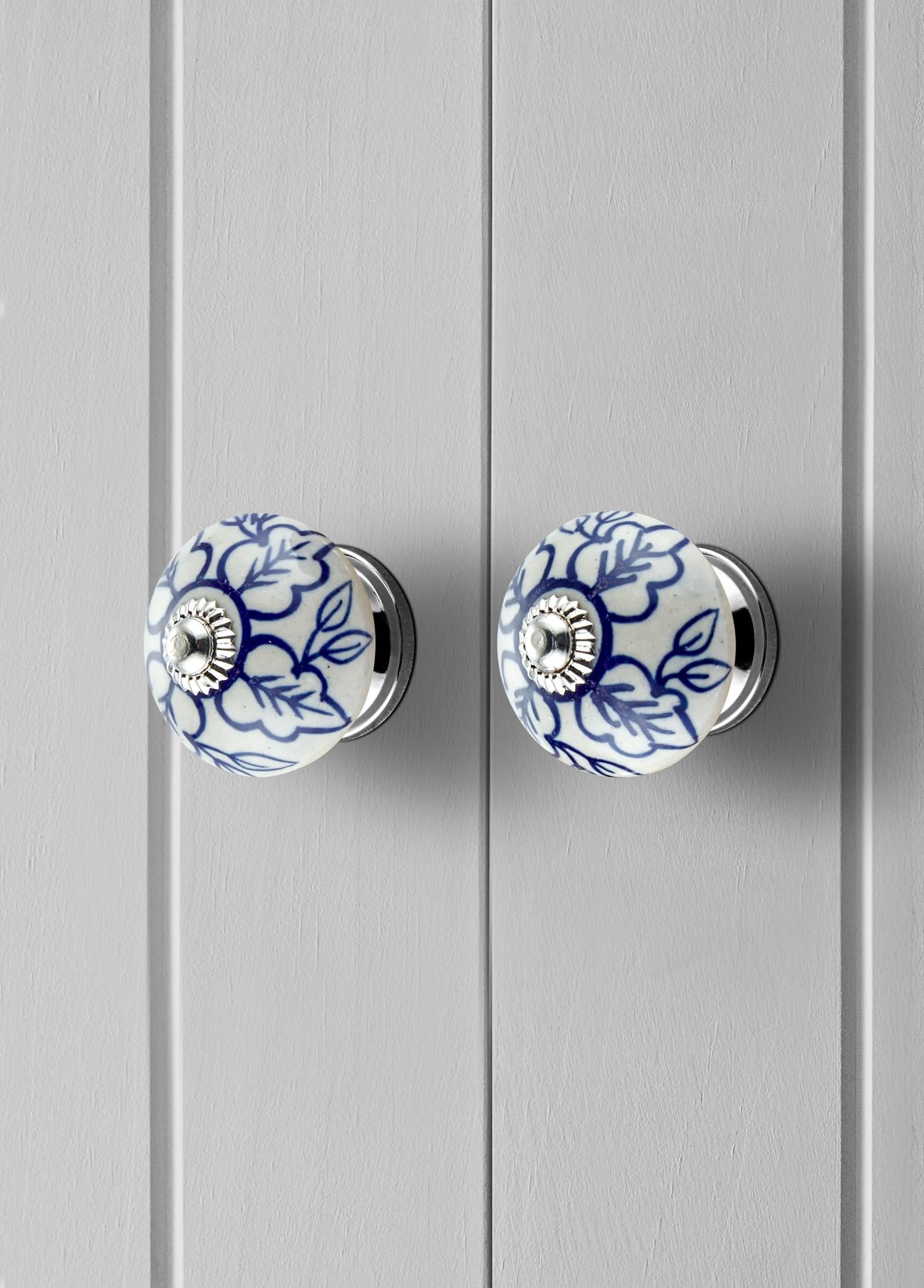 Ceramic Drawer and Cabinet Handle Set of 2