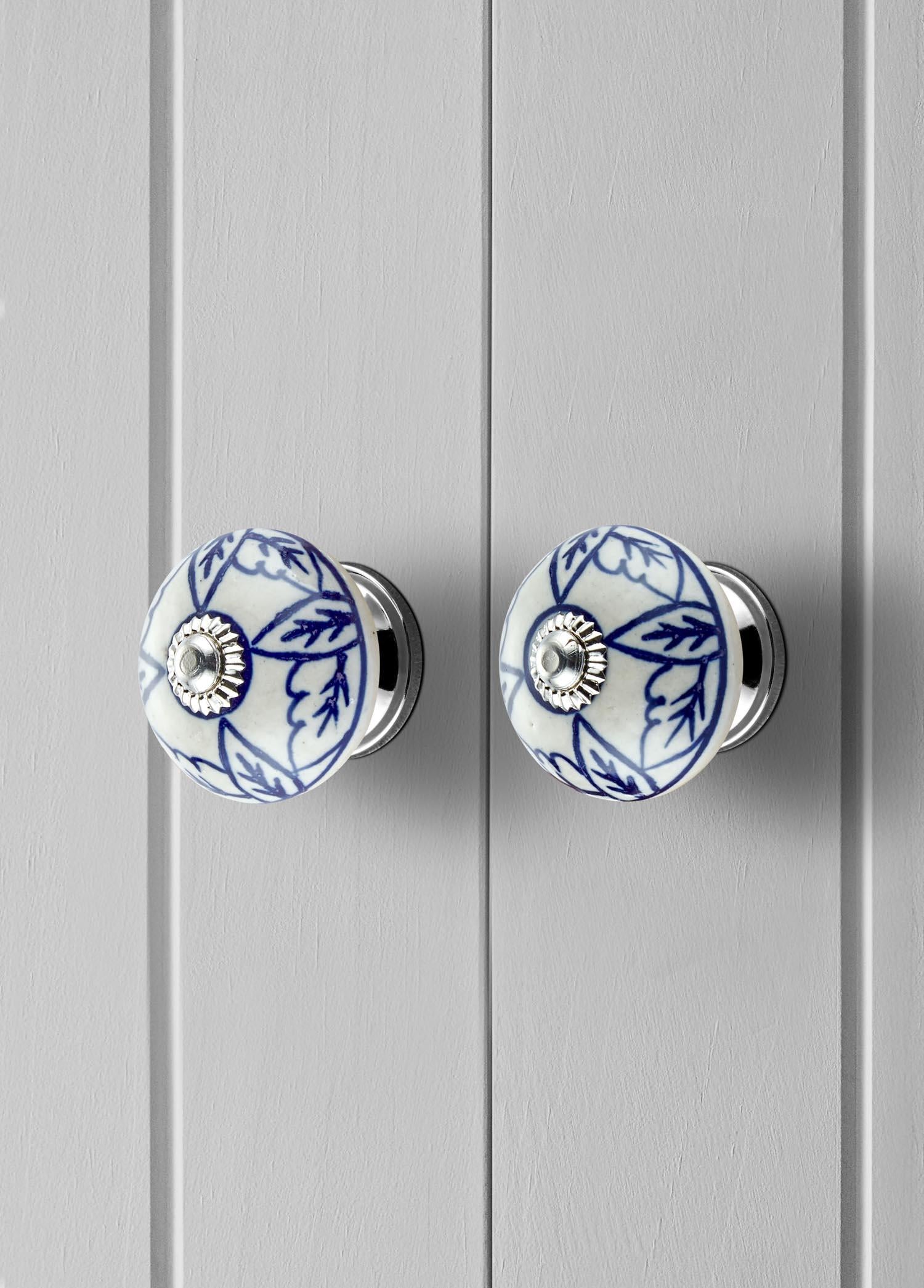 Ceramic Drawer and Cabinet Handle Set of 2