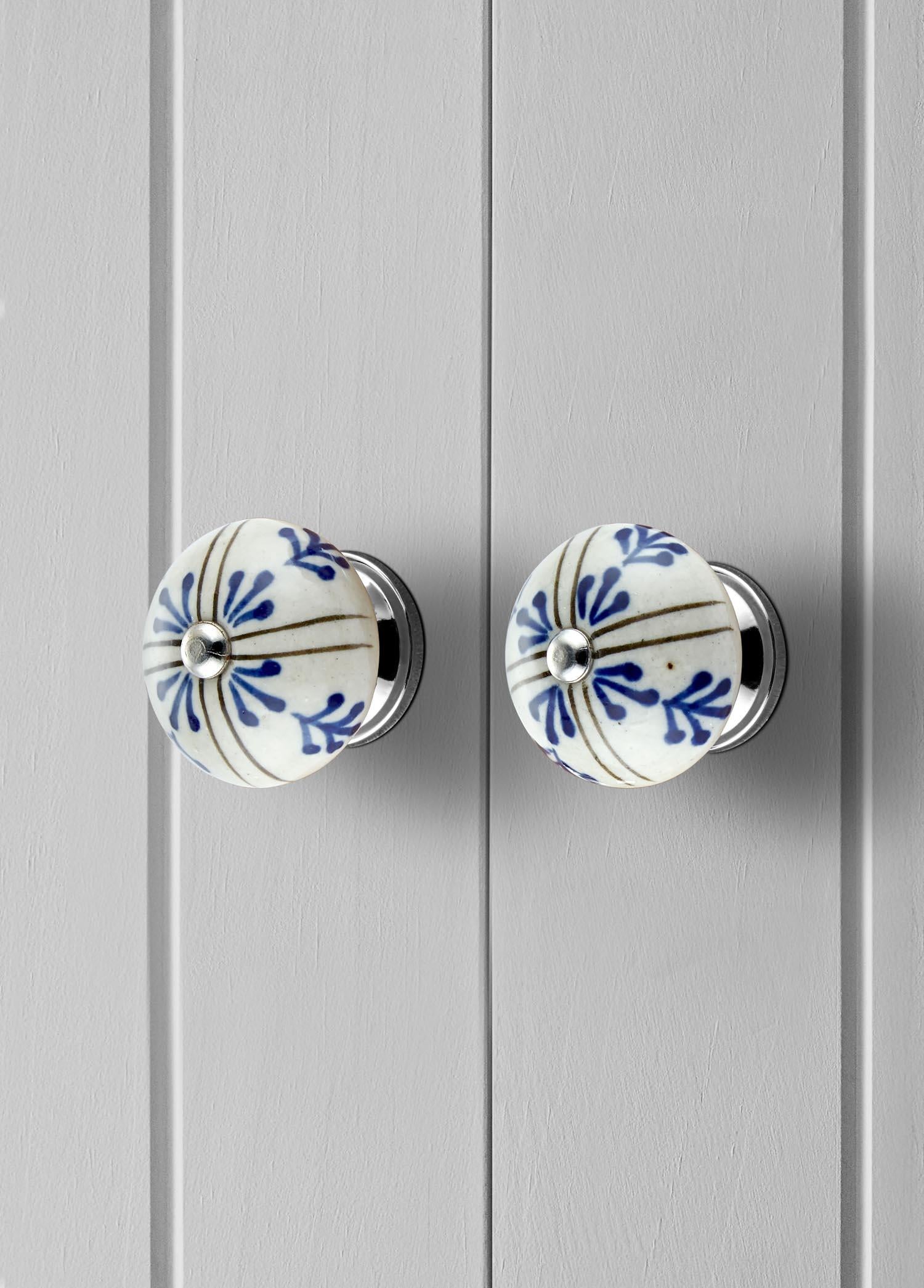 Ceramic Drawer and Cabinet Handle Set of 2