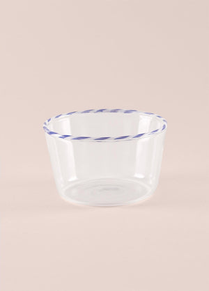 Simple – Ice Cream Dessert Serving Bowl Blue – Borosilicate & Durable – 150ml (8x8x5 cm) - Exporgin - Global Shopping Site