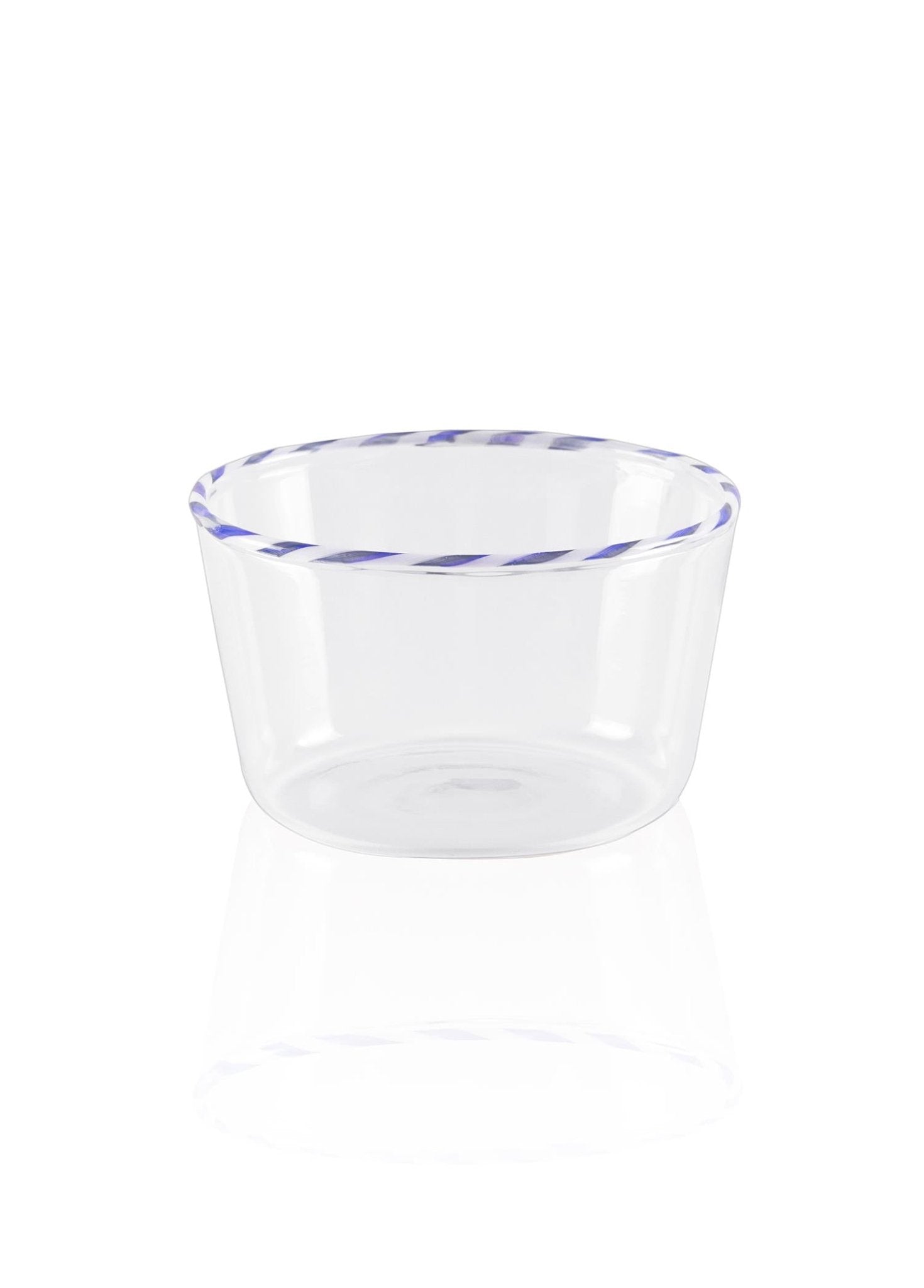 Simple – Ice Cream Dessert Serving Bowl Blue – Borosilicate & Durable – 150ml (8x8x5 cm) - Exporgin - Global Shopping Site