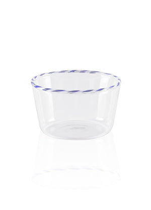 Simple – Ice Cream Dessert Serving Bowl Blue – Borosilicate & Durable – 150ml (8x8x5 cm) - Exporgin - Global Shopping Site