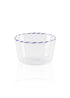Einfach – Eisdessert-Servierschale Blau – Borosilikat und langlebig – 150 ml (8 x 8 x 5 cm) – Exporgin – Global Shopping Site