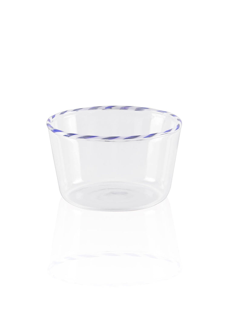 Simple – Ice Cream Dessert Serving Bowl Blue – Borosilicate & Durable – 150ml (8x8x5 cm) - Exporgin - Global Shopping Site