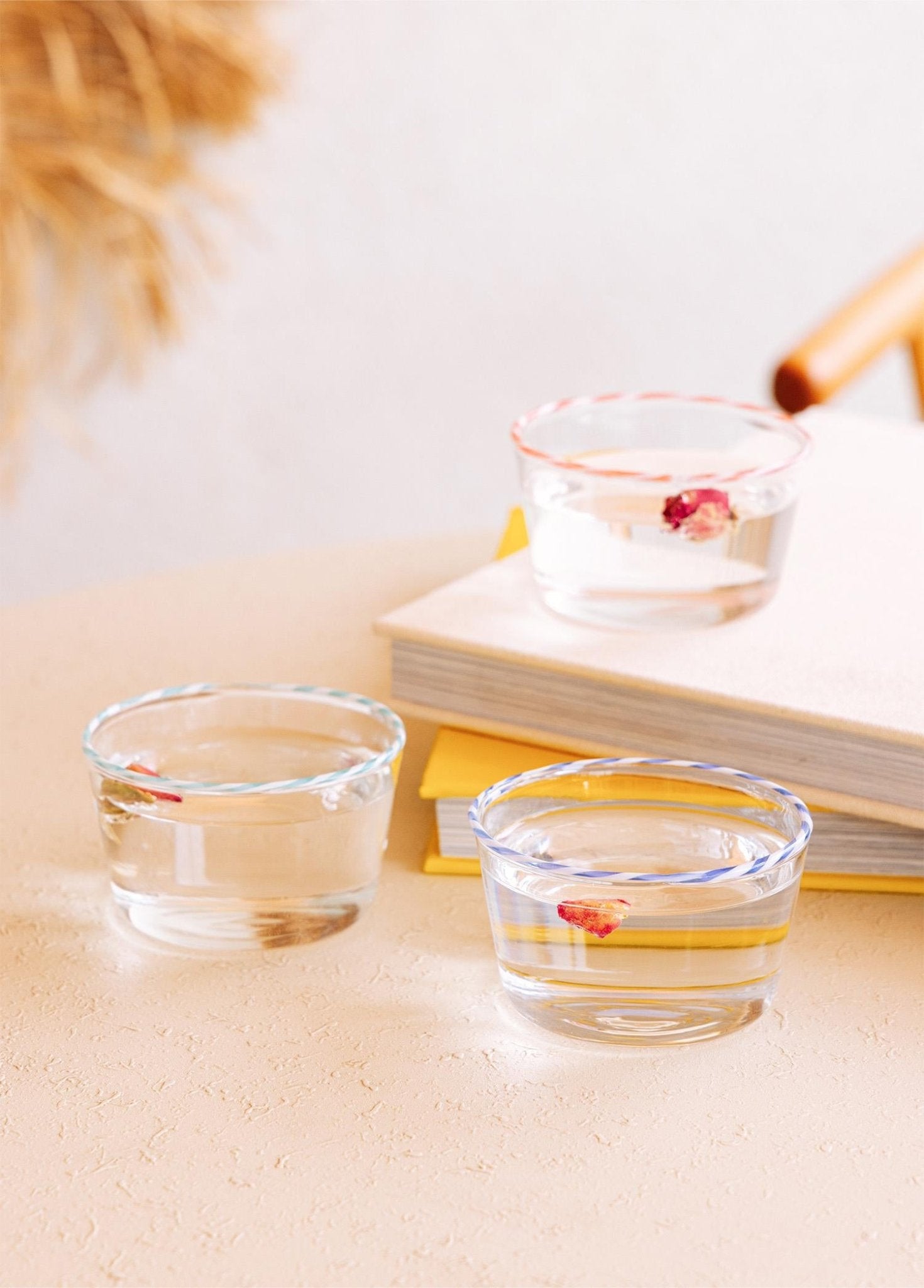 Simple – Ice Cream Dessert Serving Bowl Blue – Borosilicate & Durable – 150ml (8x8x5 cm) - Exporgin - Global Shopping Site