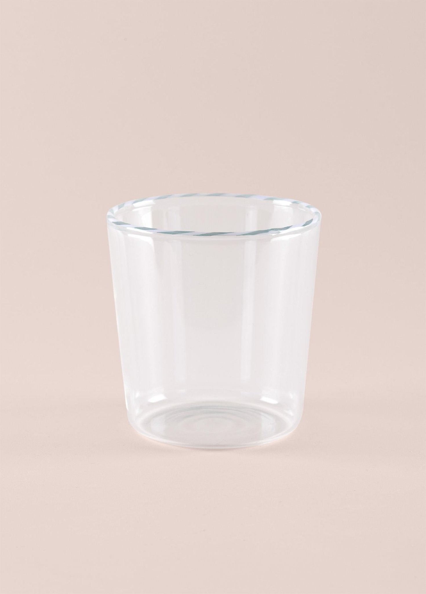 Simple – Water Glass Green – Borosilicate & Heat - Resistant – 300ml (8x8x9 cm) - Exporgin - Global Shopping Site