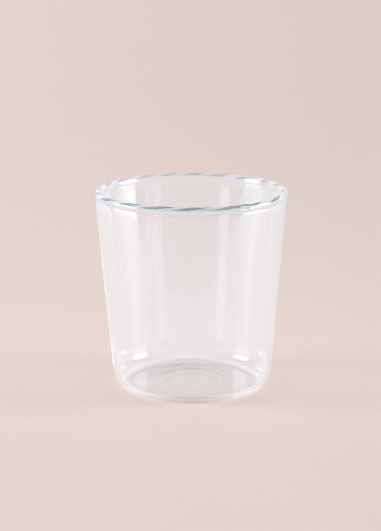 Simple – Water Glass Green – Borosilicate & Heat - Resistant – 300ml (8x8x9 cm) - Exporgin - Global Shopping Site