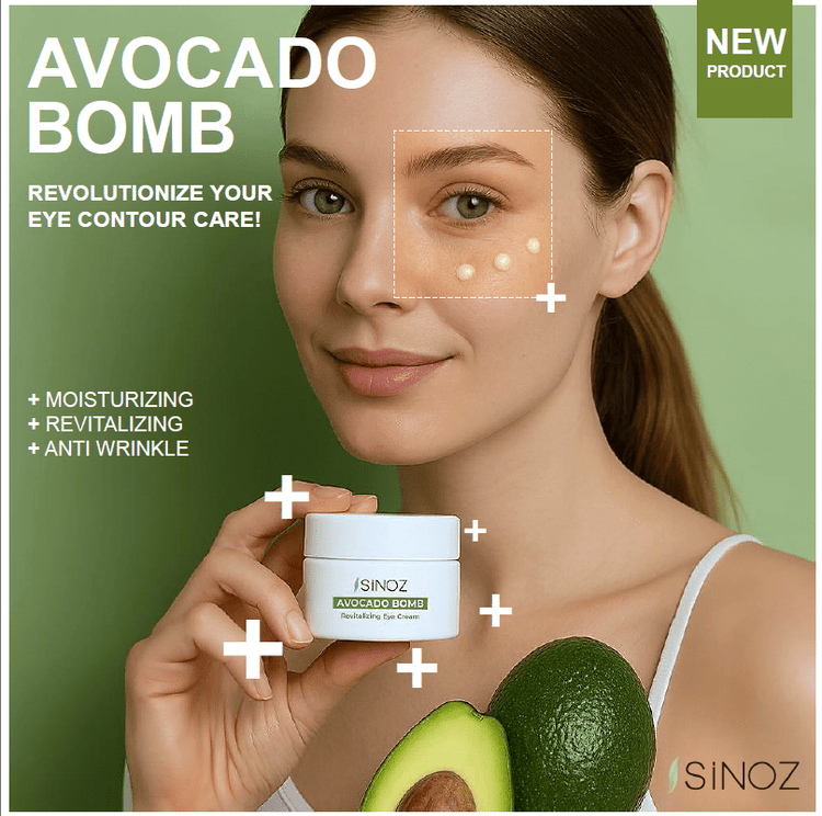 Sinoz – Avocado Bomb Eye Cream – Moisturizing & Revitalizing – 15ml - Exporgin - Global Shopping Site