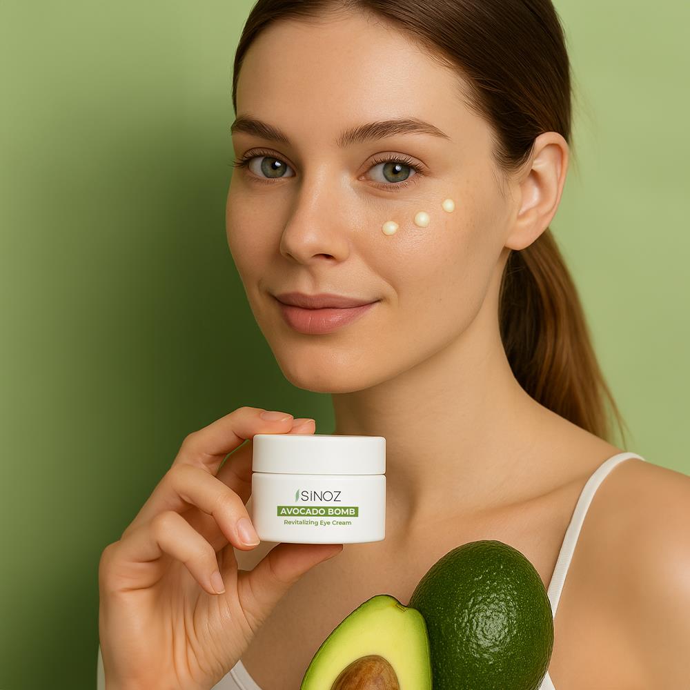 Sinoz – Avocado Bomb Eye Cream – Moisturizing & Revitalizing – 15ml - Exporgin - Global Shopping Site