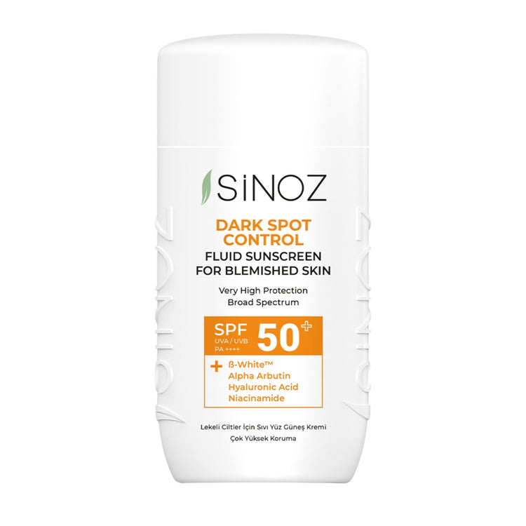 Sinoz Dark Spot Control Fluid Sunscreen SPF50+ / PA++++ – Brightening and Protective - Exporgin - Global Shopping Site