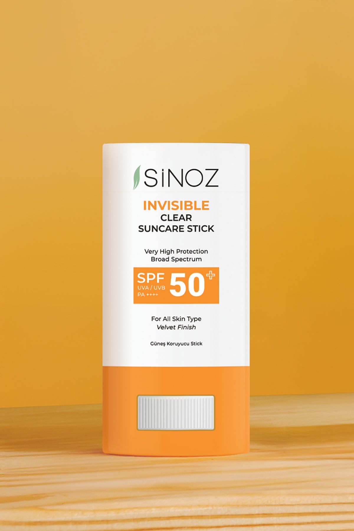 Sinoz Invisible Clear Suncare Stick SPF 50+ - Moisturizing and Soothing High Protection Transparent Stick Sun Cream 15 gr - Exporgin - Global Shopping Site