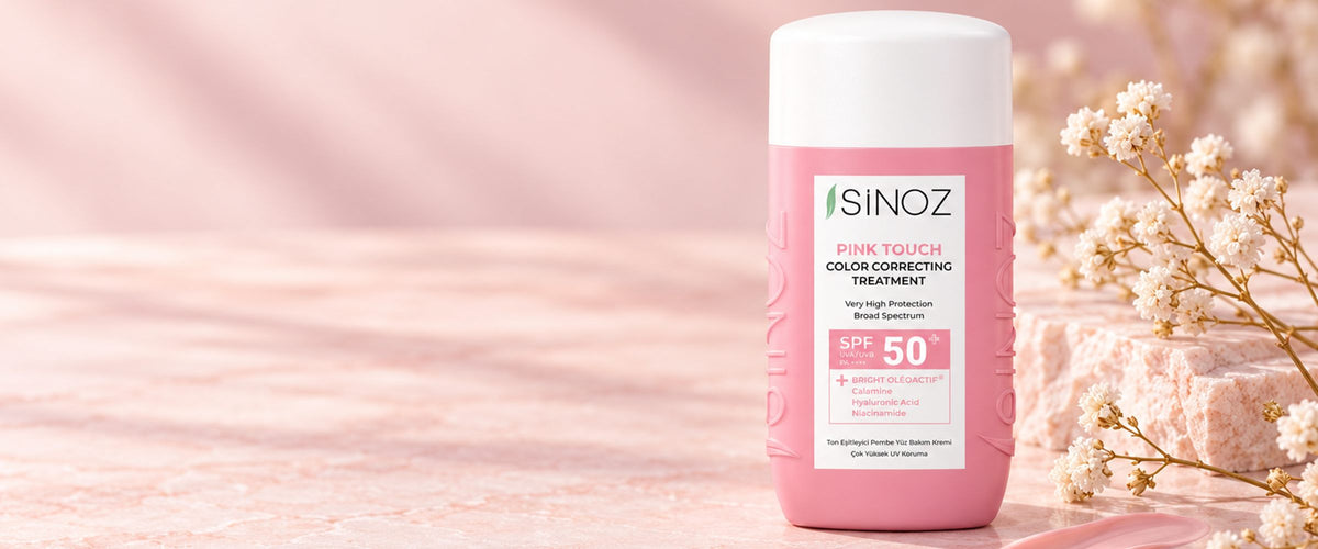 Sinoz Pink Touch SPF 50+ color correcting treatment
