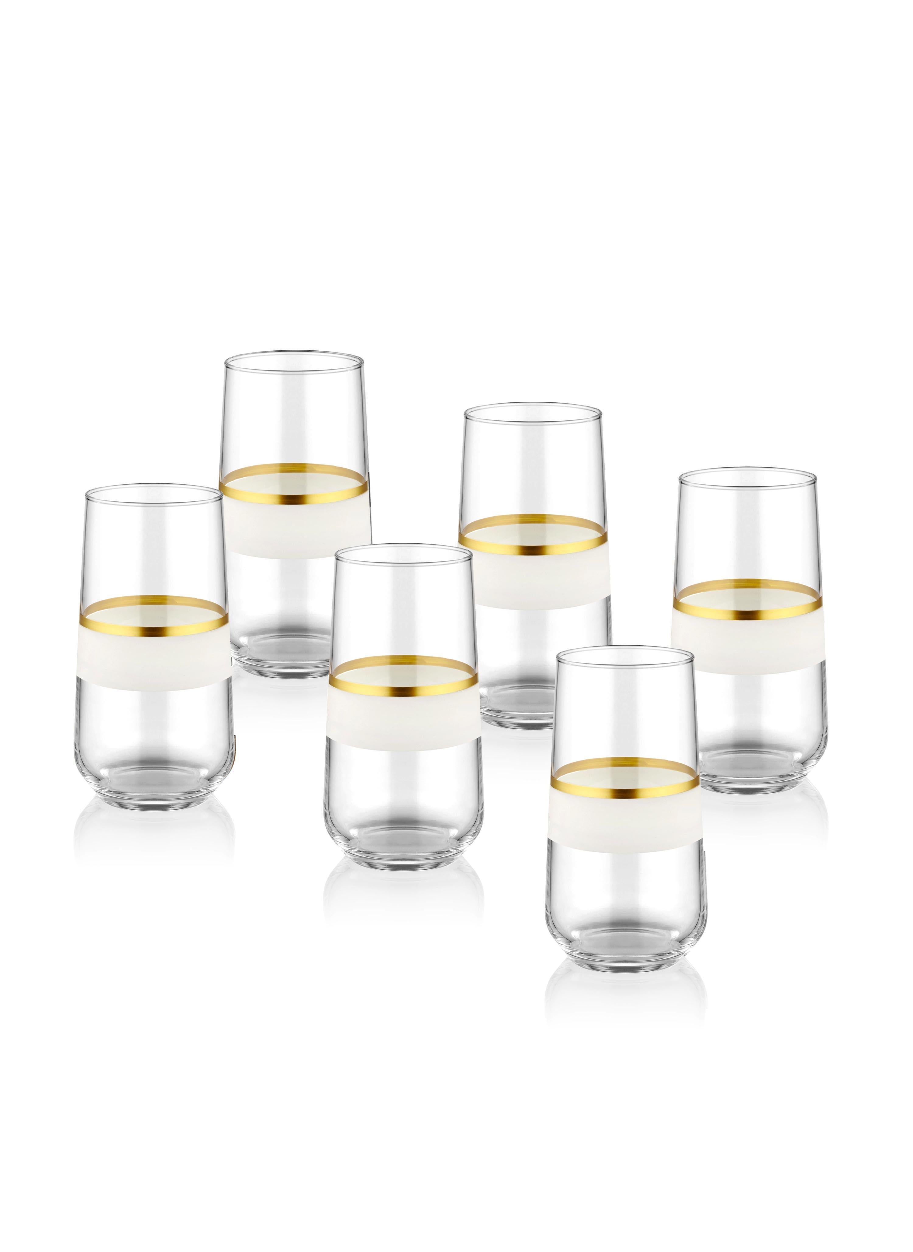 Snow Water Glass 6 Piece Long Set