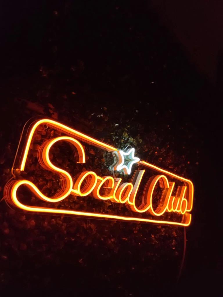 Social Club GTA Neon LED Sign Lighting Decorative Lighting