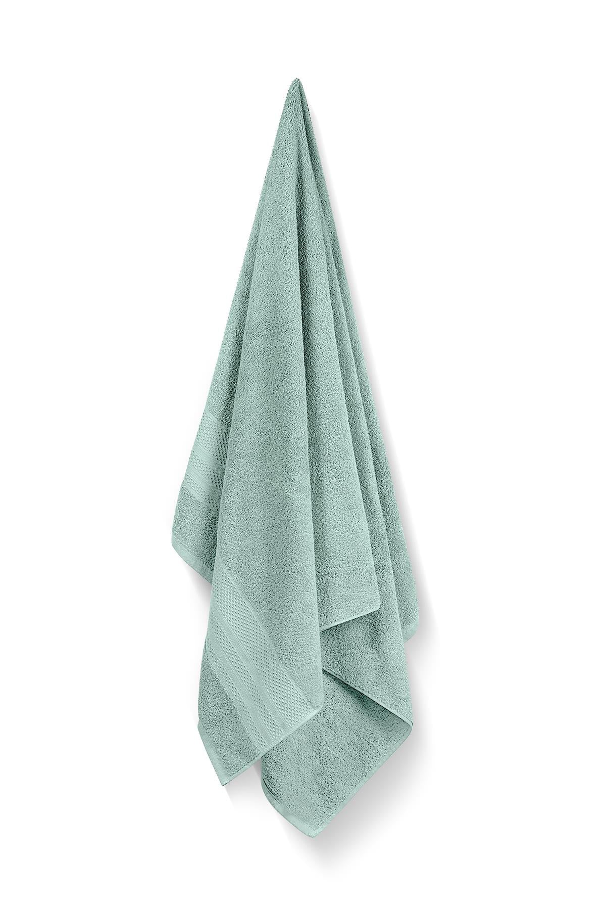 Softy - asciugamano da corpo extra morbido 100% in cotone 70x140 cm verde