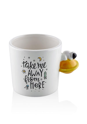 Space Handle Mug 450 ml - Exporgin - Global Shopping Site