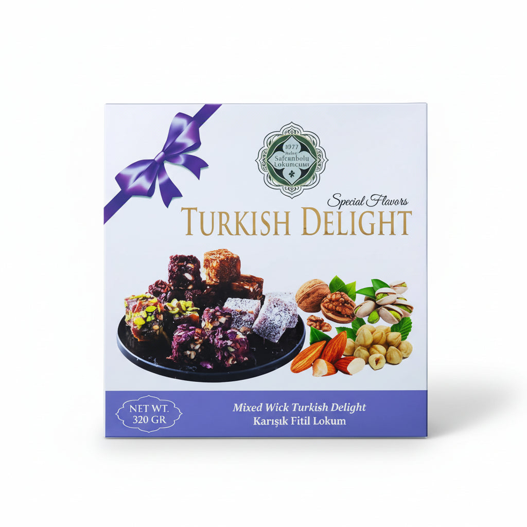 Special Mix Turkish Delight 320g (11.29 oz) - Exporgin | Türkiye Comes to You