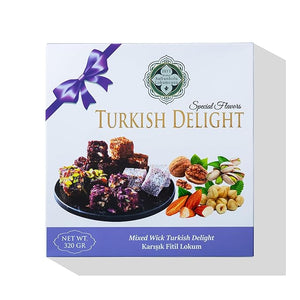 Special Mix Turkish Delight 320g (11.29 oz) - Exporgin | Türkiye Comes to You