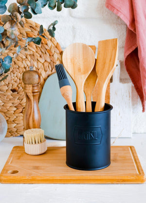 Spoon Rest 13 x 11 Cm Black MGL0050 - Exporgin - Global Shopping Site