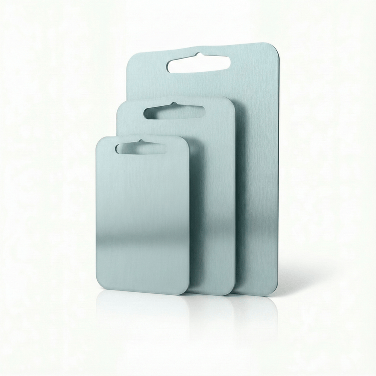 Stainless Steel Cutting Board Set – Small, Medium & Large Sizes - Exporgin | Türkiye Comes to You
