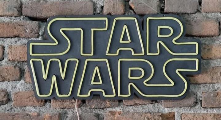 Illuminazione a parete a LED NEON STAR Wars