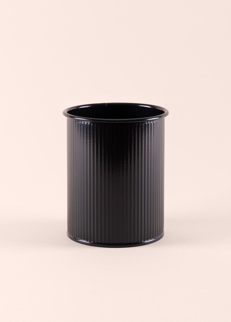 Stripe Countertop Cutlery Rack Black 13x11 cm - Exporgin | Türkiye Comes to You