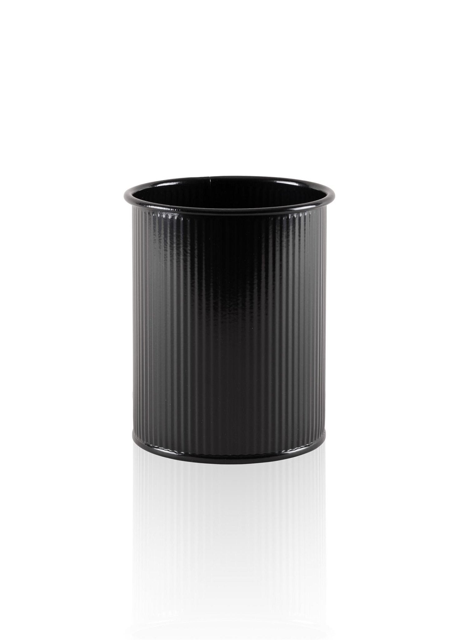 Stripe Countertop Cutlery Rack Black 13x11 cm - Exporgin | Türkiye Comes to You