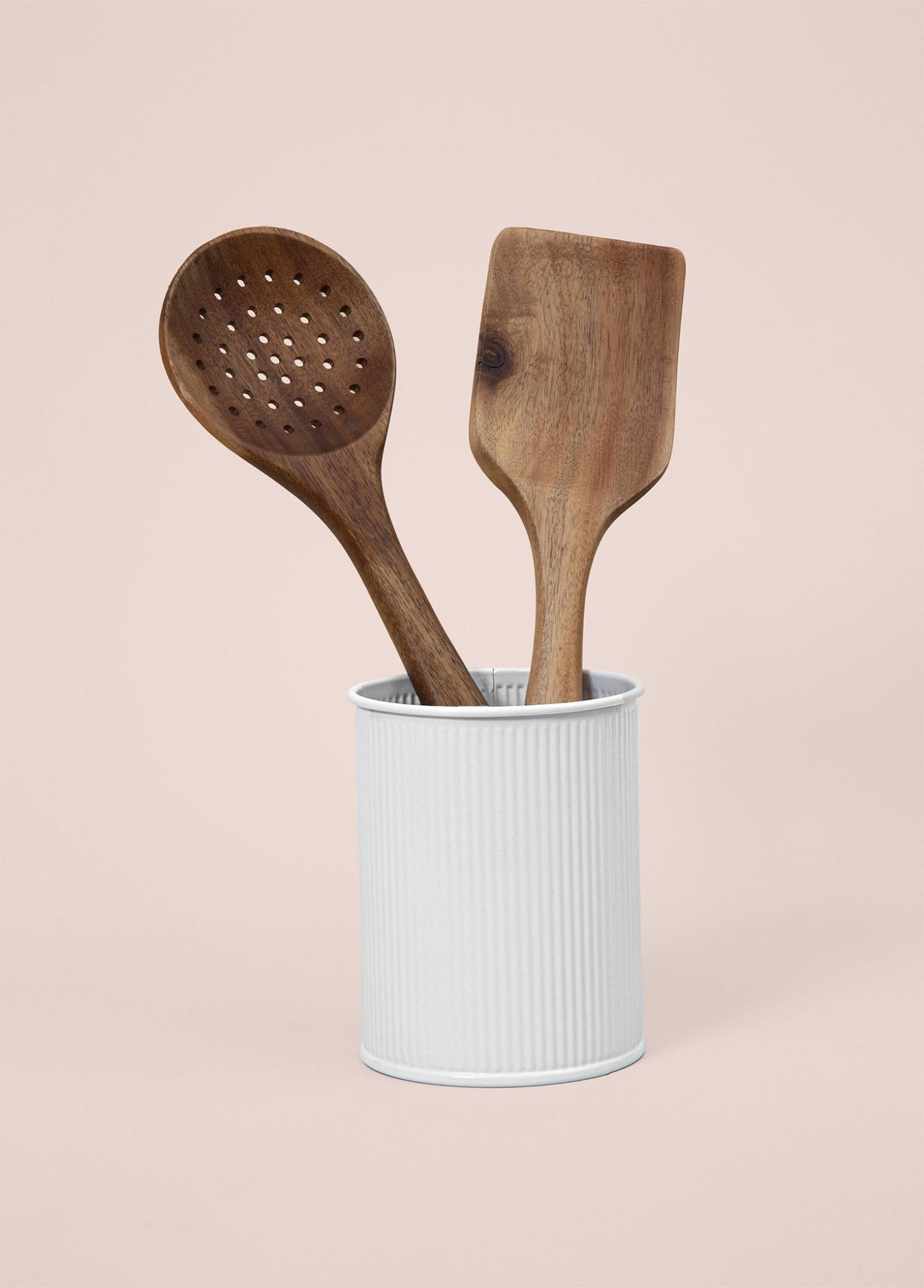 Stripe Countertop Cutlery Rack White 13x11 cm - Exporgin | Türkiye Comes to You