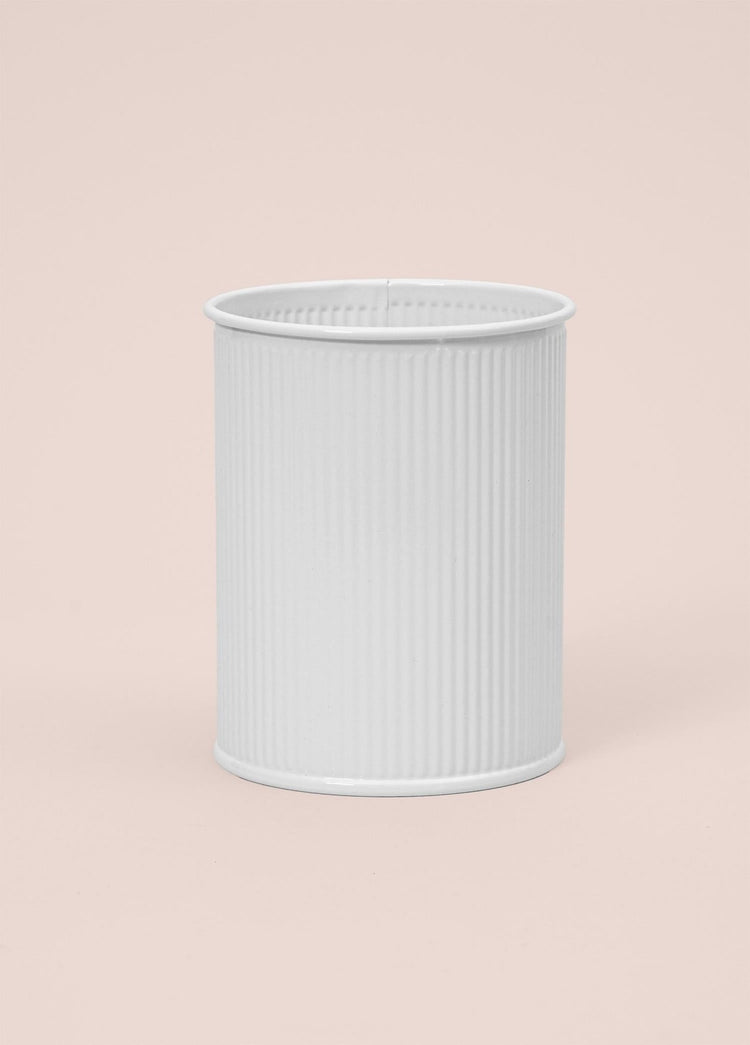 Stripe Countertop Cutlery Rack White 13x11 cm - Exporgin | Türkiye Comes to You