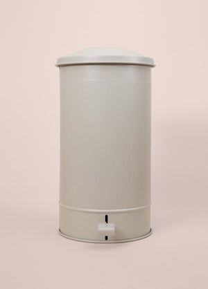 Stripe Kitchen Trash Can Beige 24 Lt - Exporgin | Türkiye Comes to You