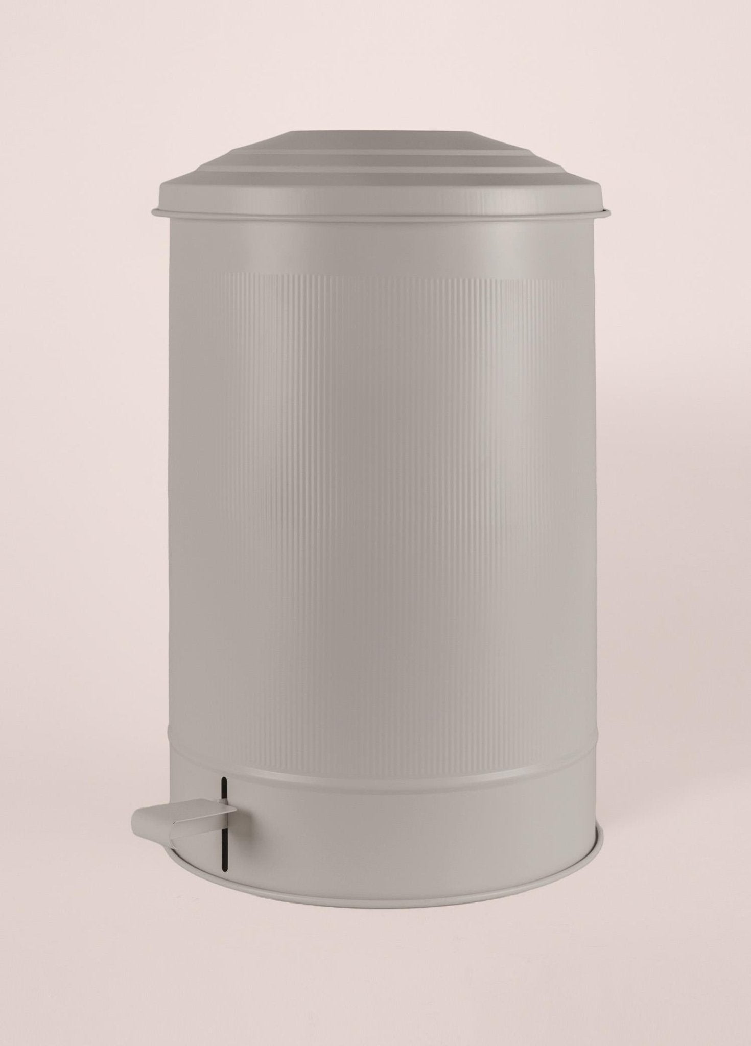 Stripe Kitchen Trash Can Beige 37 Lt - Exporgin | Türkiye Comes to You