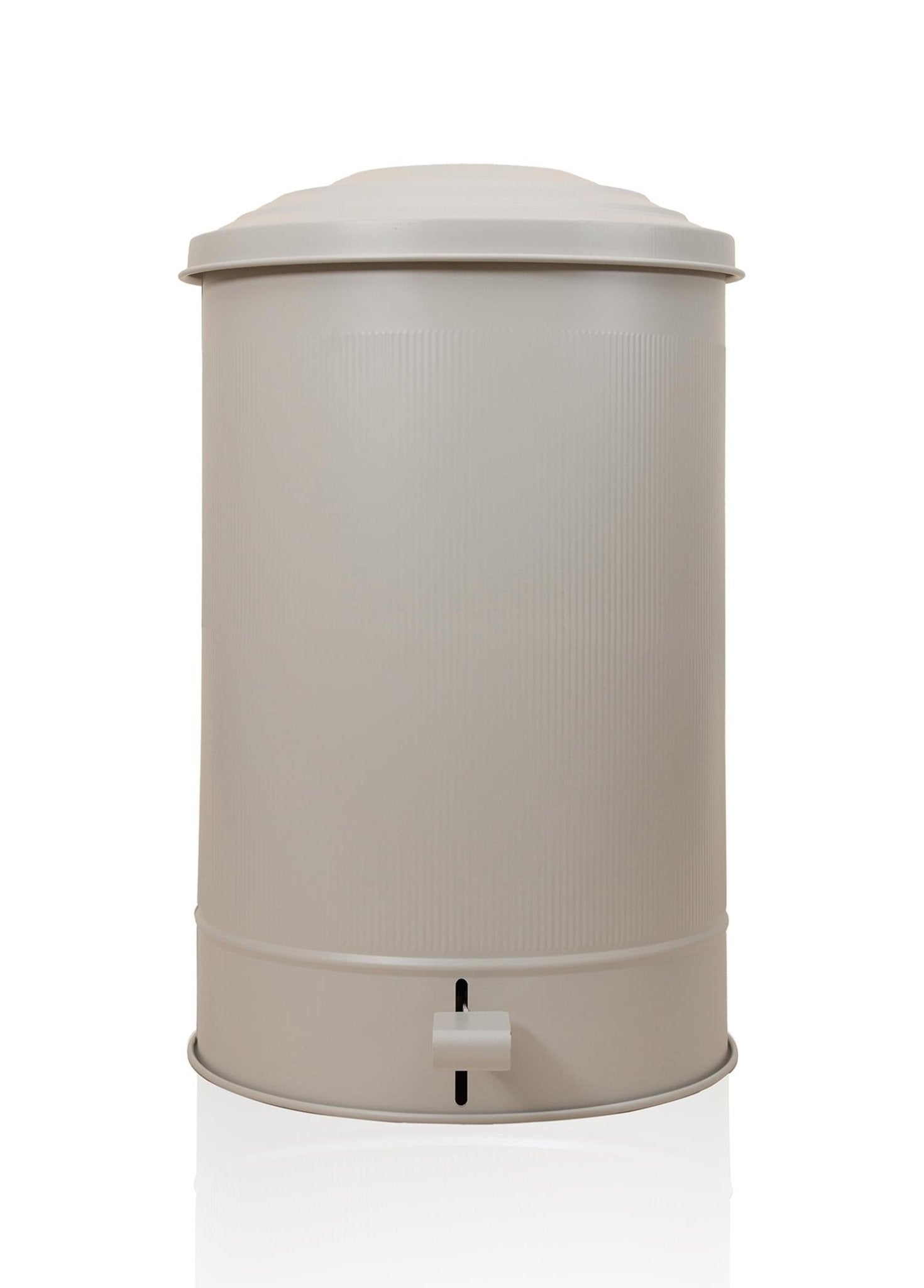 Stripe Kitchen Trash Can Beige 37 Lt - Exporgin | Türkiye Comes to You