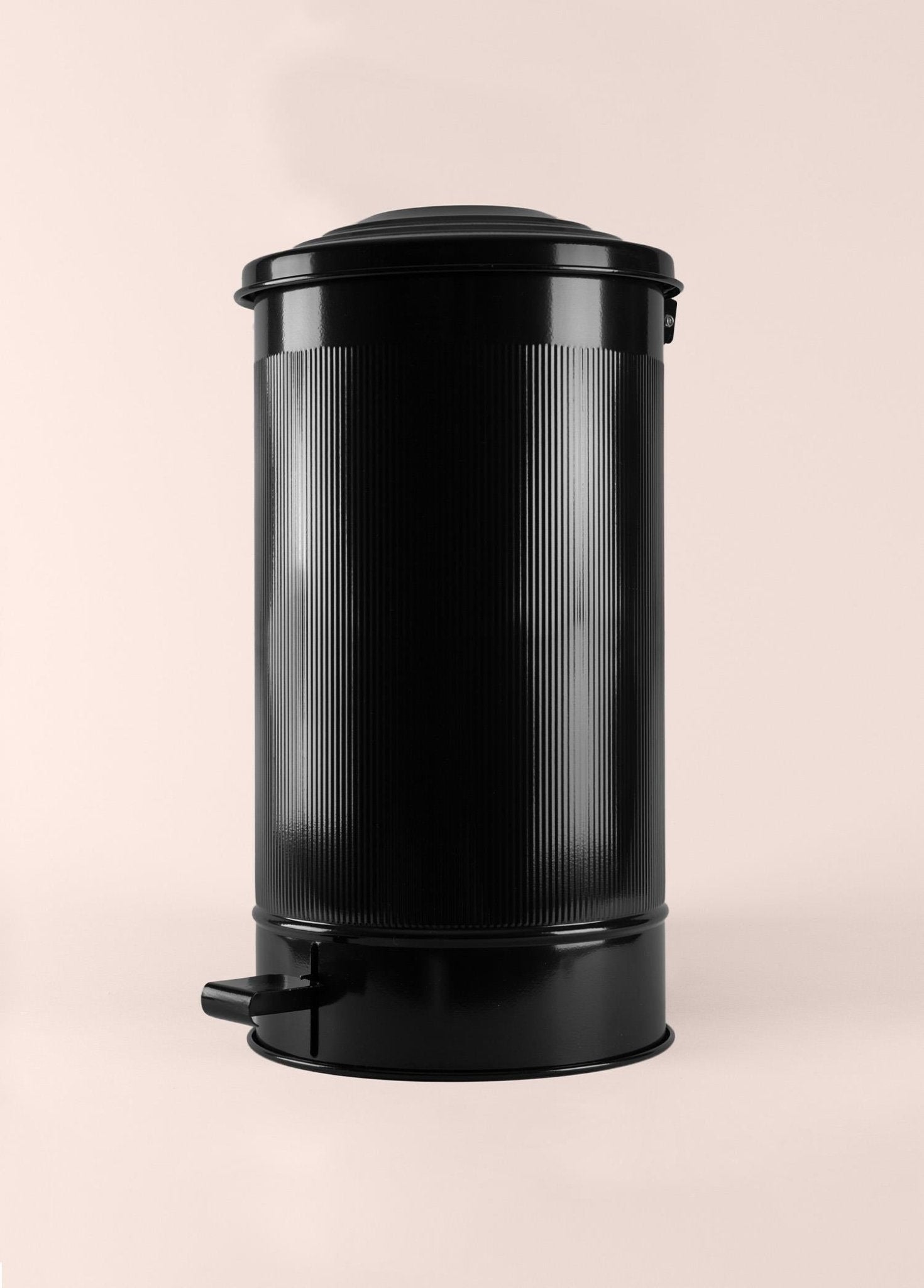 Stripe Kitchen Trash Can Black 24 Lt - Exporgin | Türkiye Comes to You
