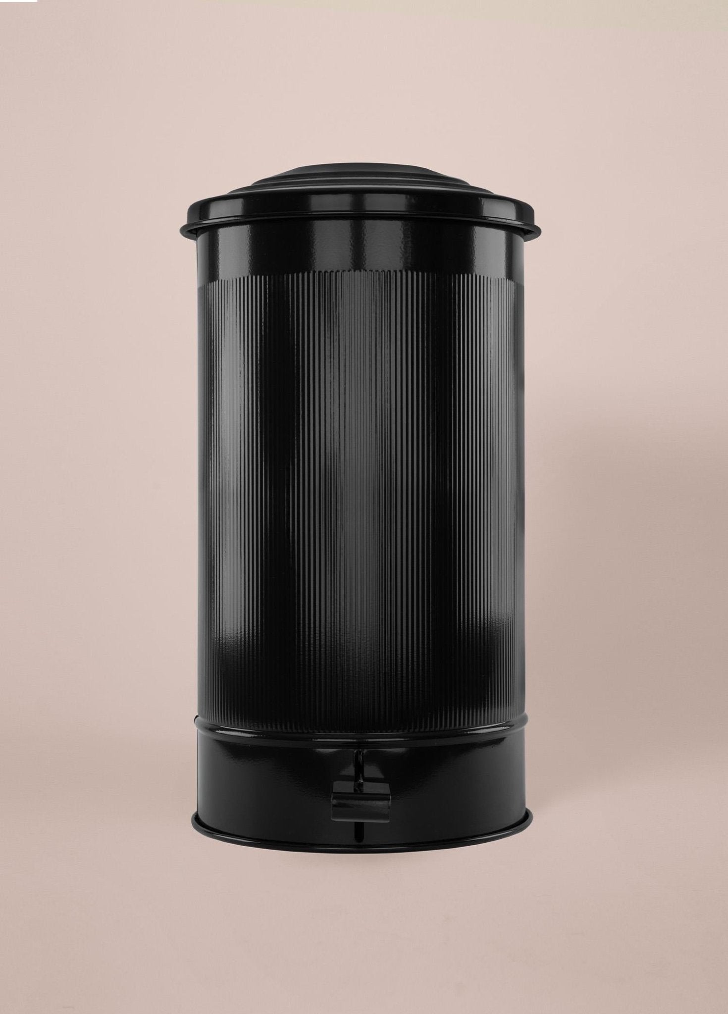 Stripe Kitchen Trash Can Black 24 Lt - Exporgin | Türkiye Comes to You