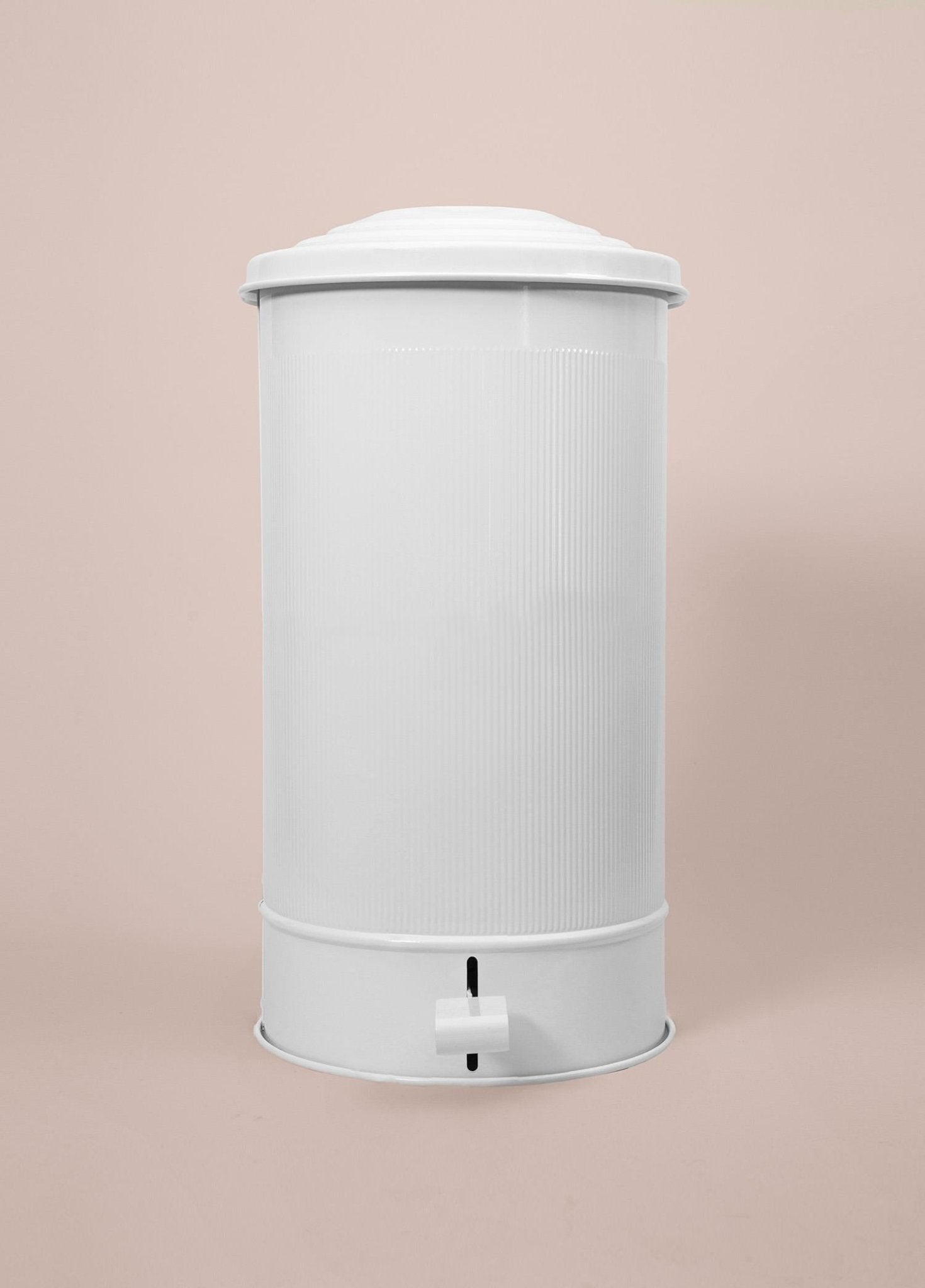 Stripe Kitchen Trash Can White 24 Lt - Exporgin | Türkiye Comes to You