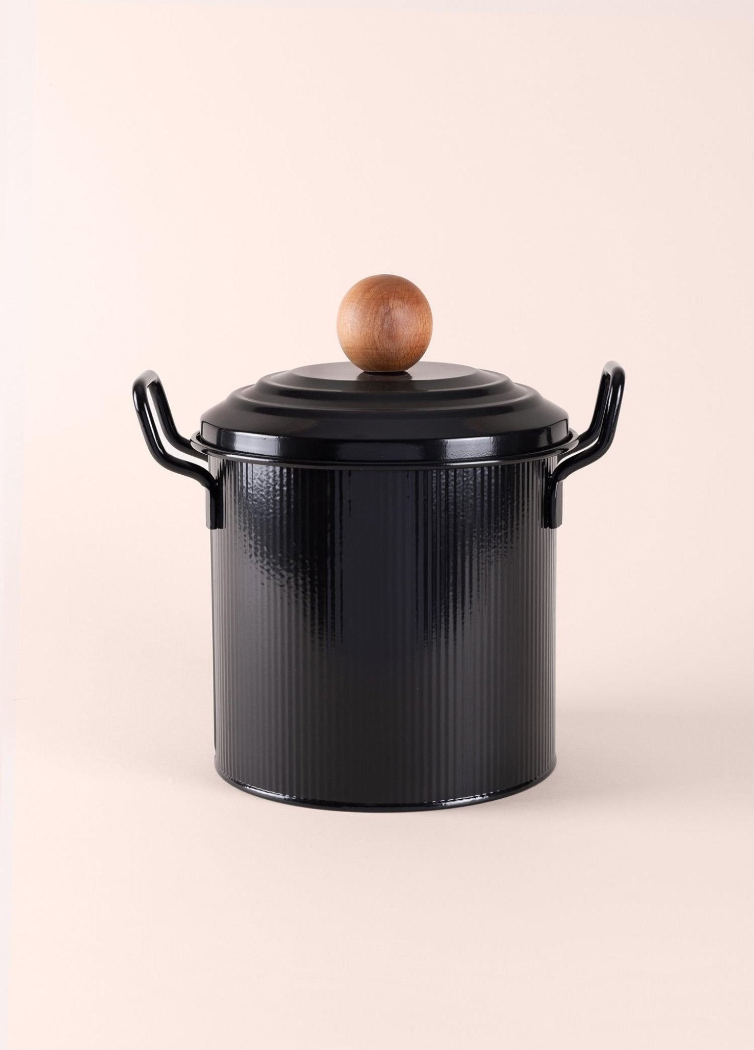 Stripe Pulses and Detergent Storage Container Black - Exporgin | Türkiye Comes to You