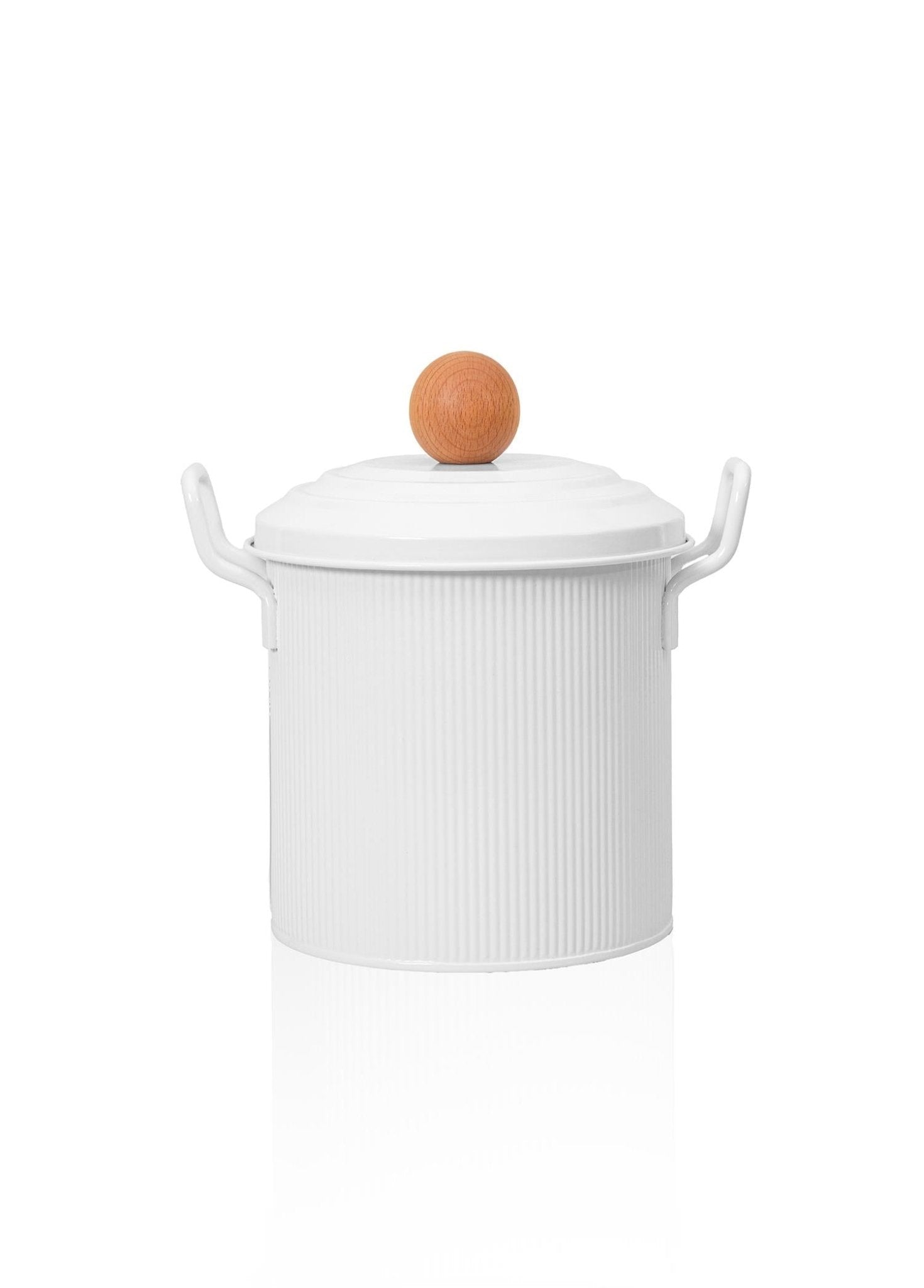 Stripe Pulses and Detergent Storage Container White - Exporgin | Türkiye Comes to You