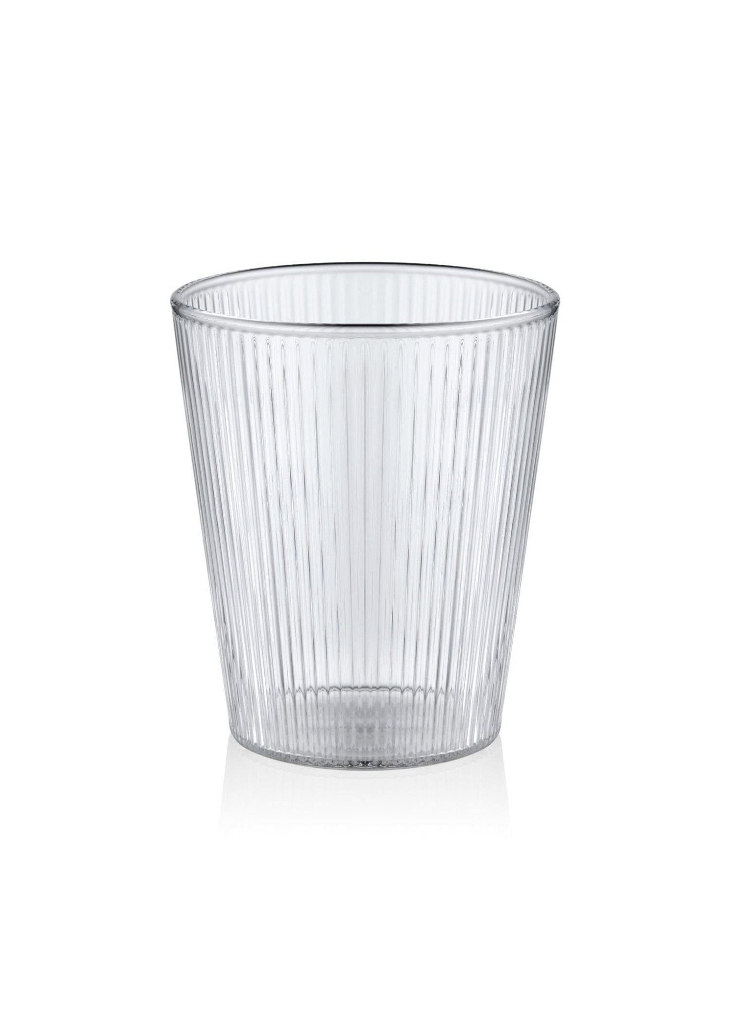 Striped Borosilicate Glass Cup 400 ml - Exporgin - Global Shopping Site