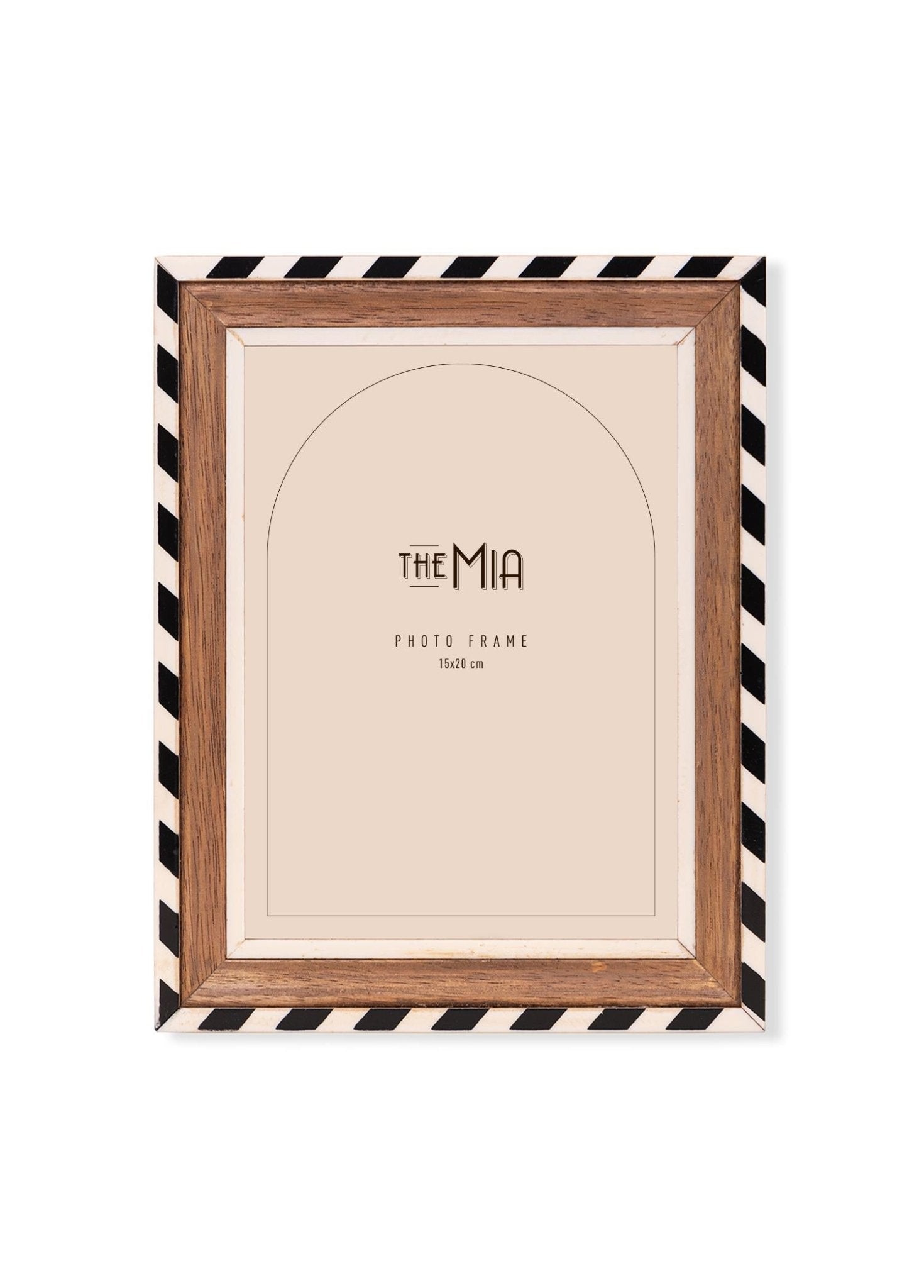 Striped Photo Frame 20x25 cm - Exporgin | Türkiye Comes to You