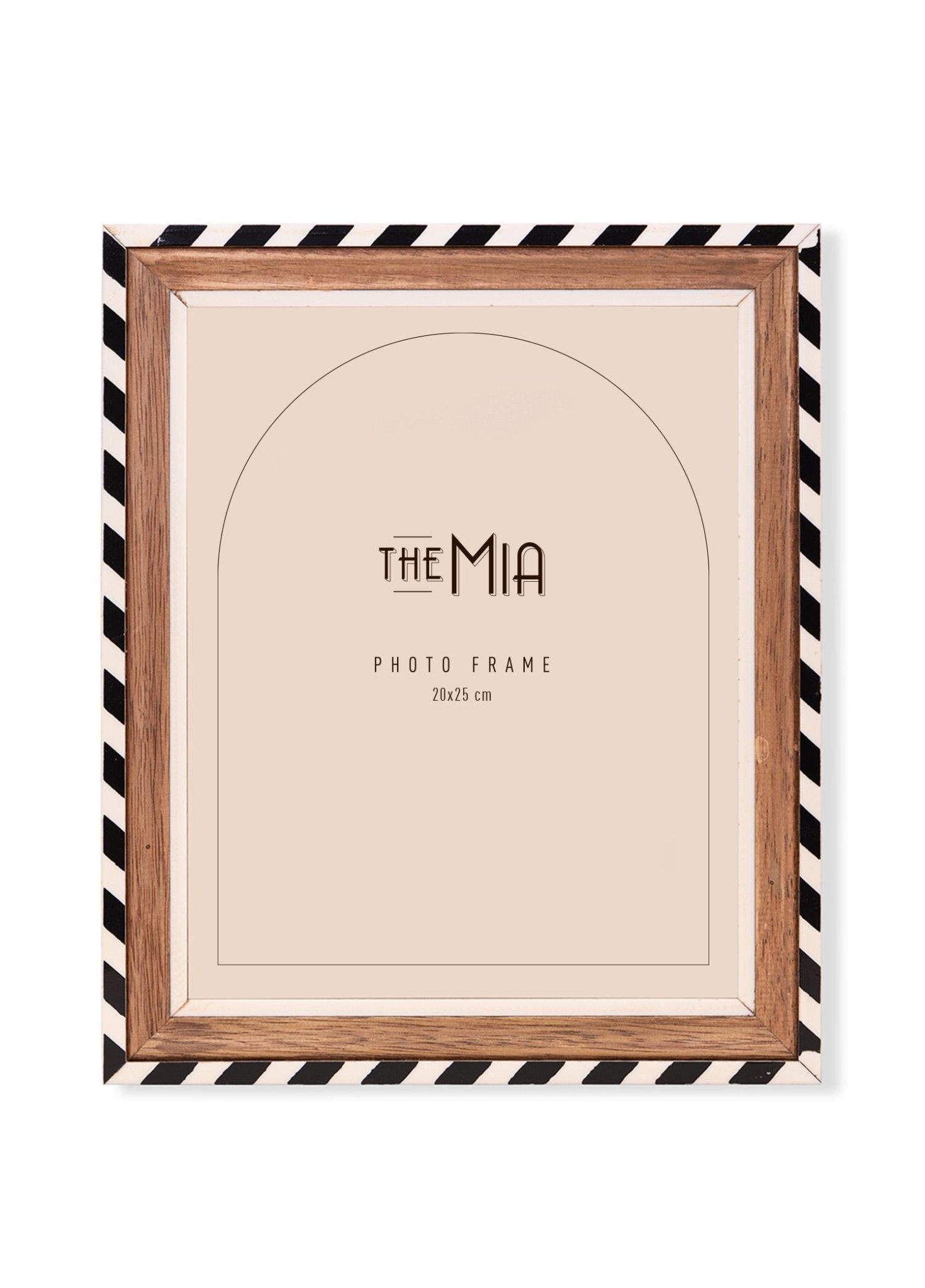 Striped Photo Frame 25x30 cm - Exporgin | Türkiye Comes to You