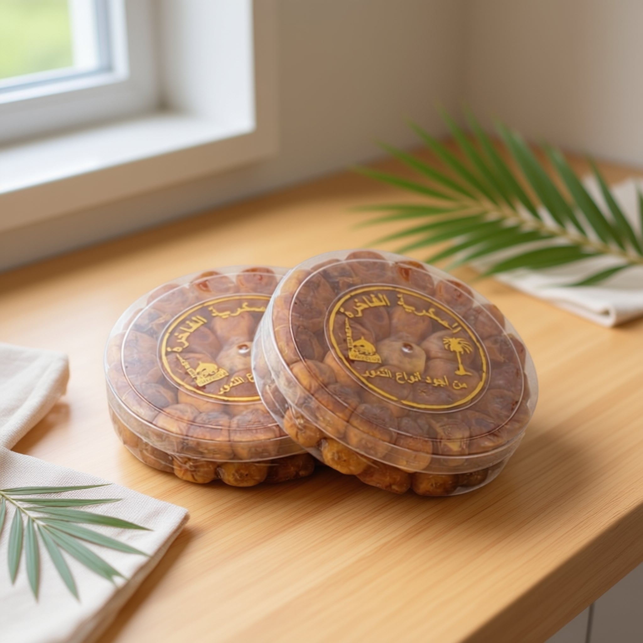 Sukkari Fresh Dates Soft and Sweet from Qasim 2 x 500g (35.27 oz) - Exporgin | Türkiye Comes to You