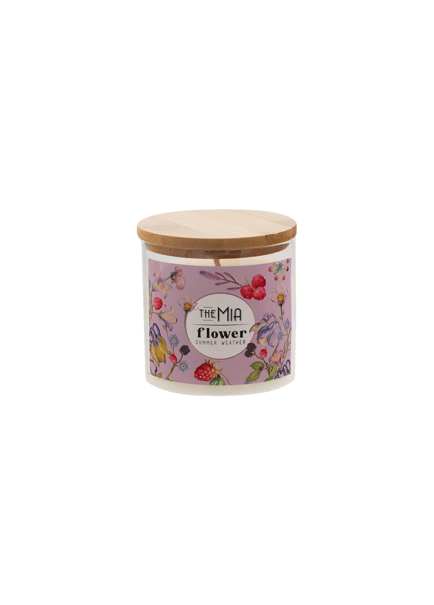 Summer Weather Flower Scented Candle 260 gr