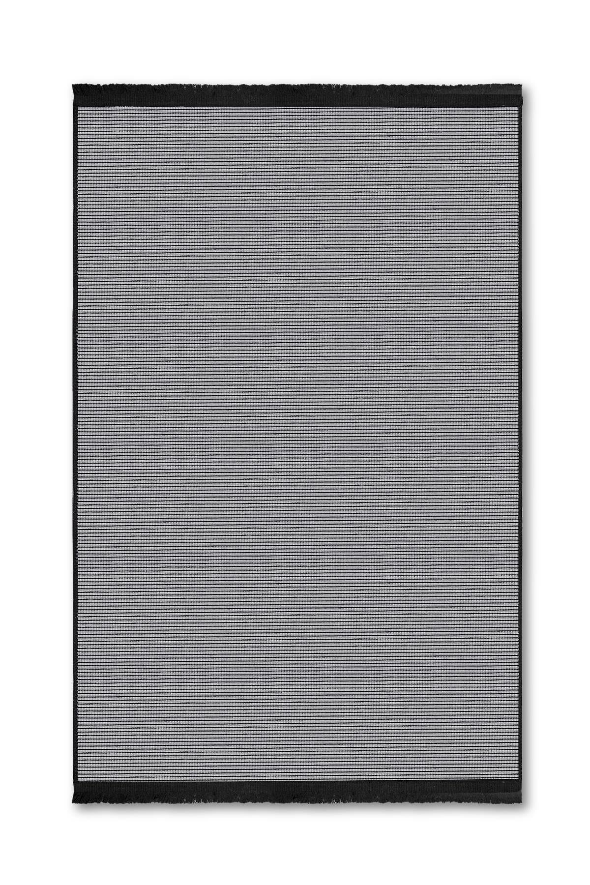 Grano de algodón chenille no slip 120x180 cm gris