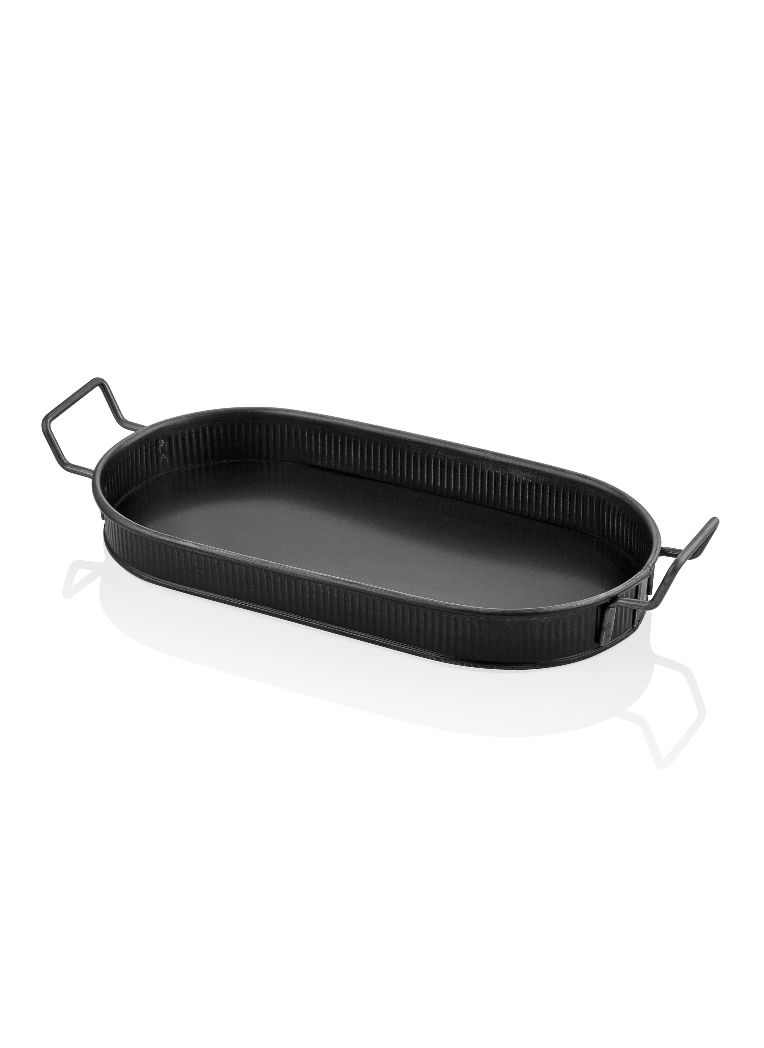 Tray Black 54x23 cm