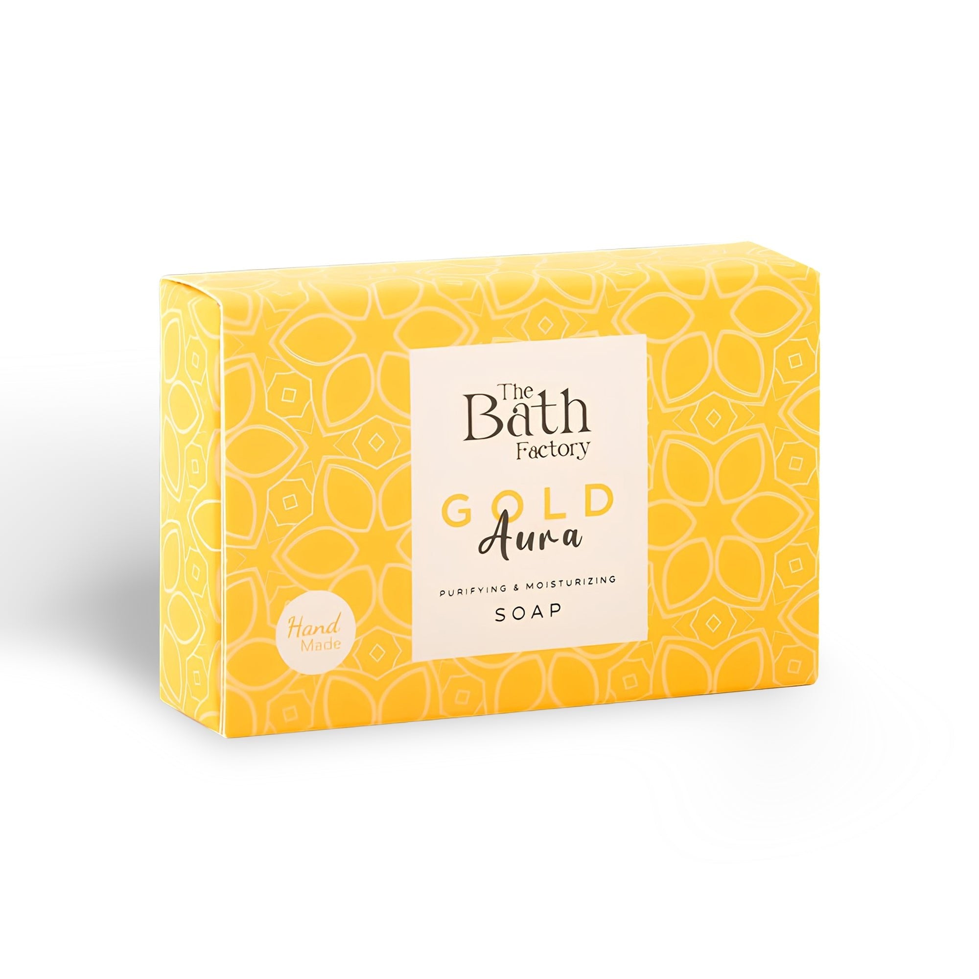 The Bath Factory Gold Aura Soap – Purifying and Mouisturizing 80g - Exporgin - Global Shopping Site